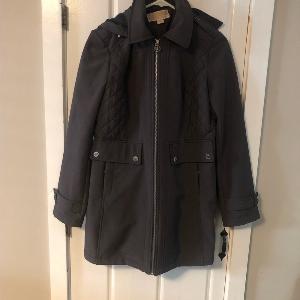 Michael Kors Lined Rain Jacket S
